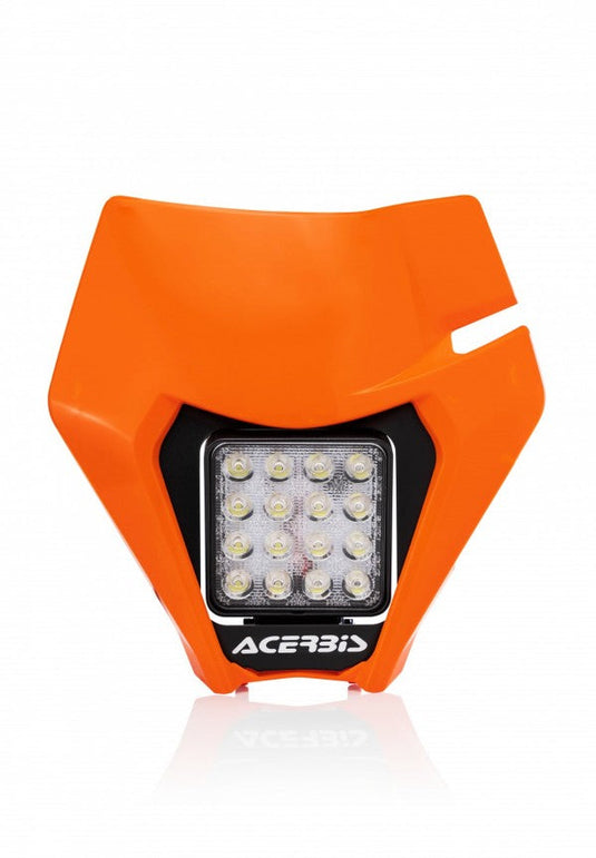 Acerbis LED Lampenmaske Orange passend für KTM