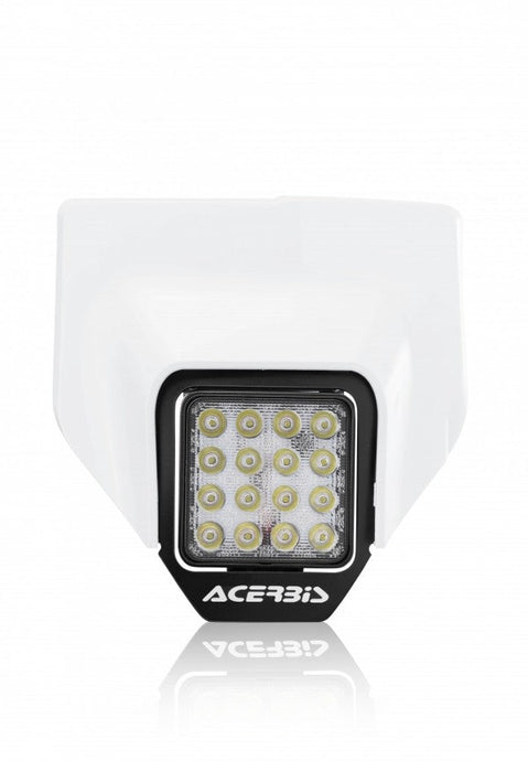 Acerbis LED Lampenmaske Weiß passend für Husqvarna